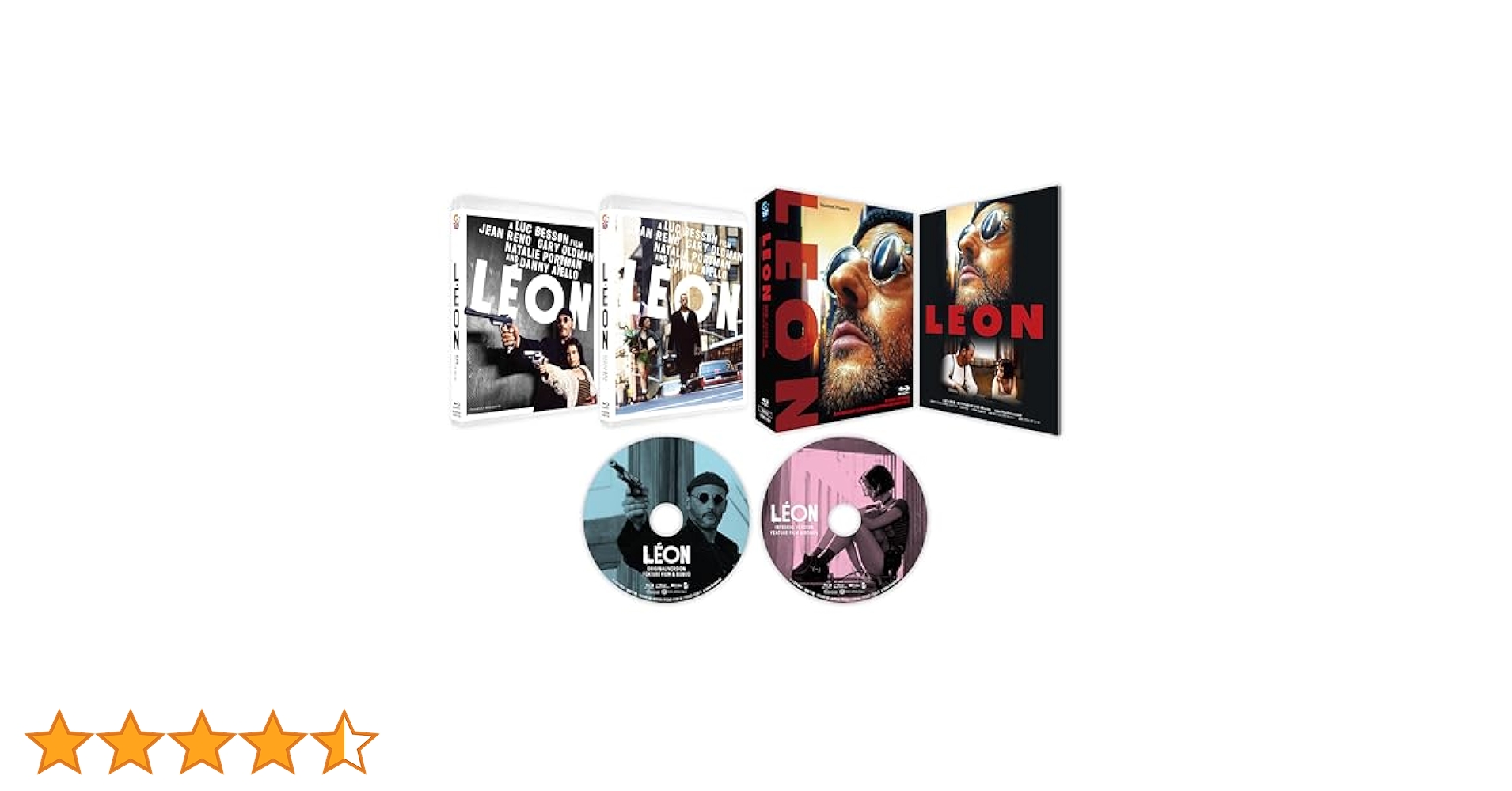 Amazon.co.jp: レオン 完全版/オリジナル版 4Kレストア Blu-ray
